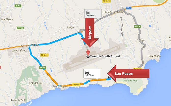 Location map_Las pasos